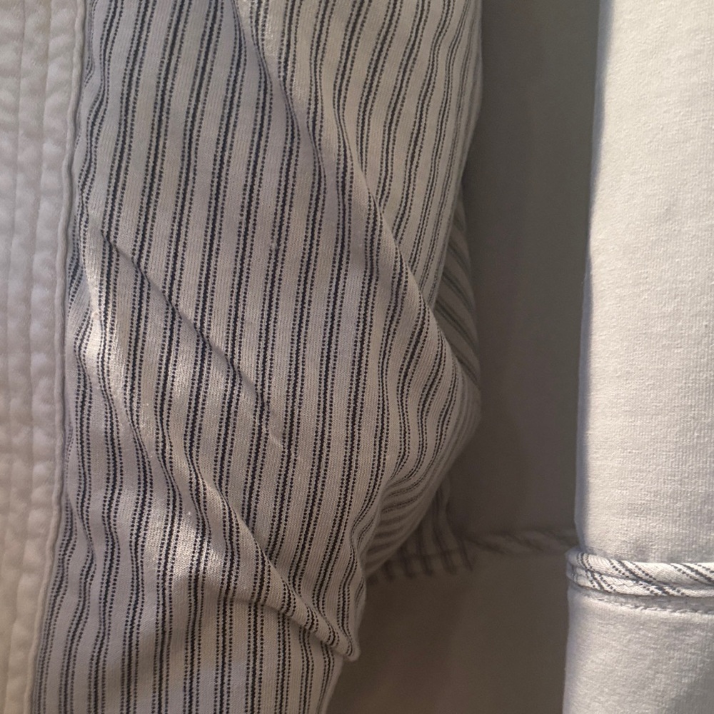 Marrakech Light Gray Bomber Jacket with Ruffle Ac… - image 4